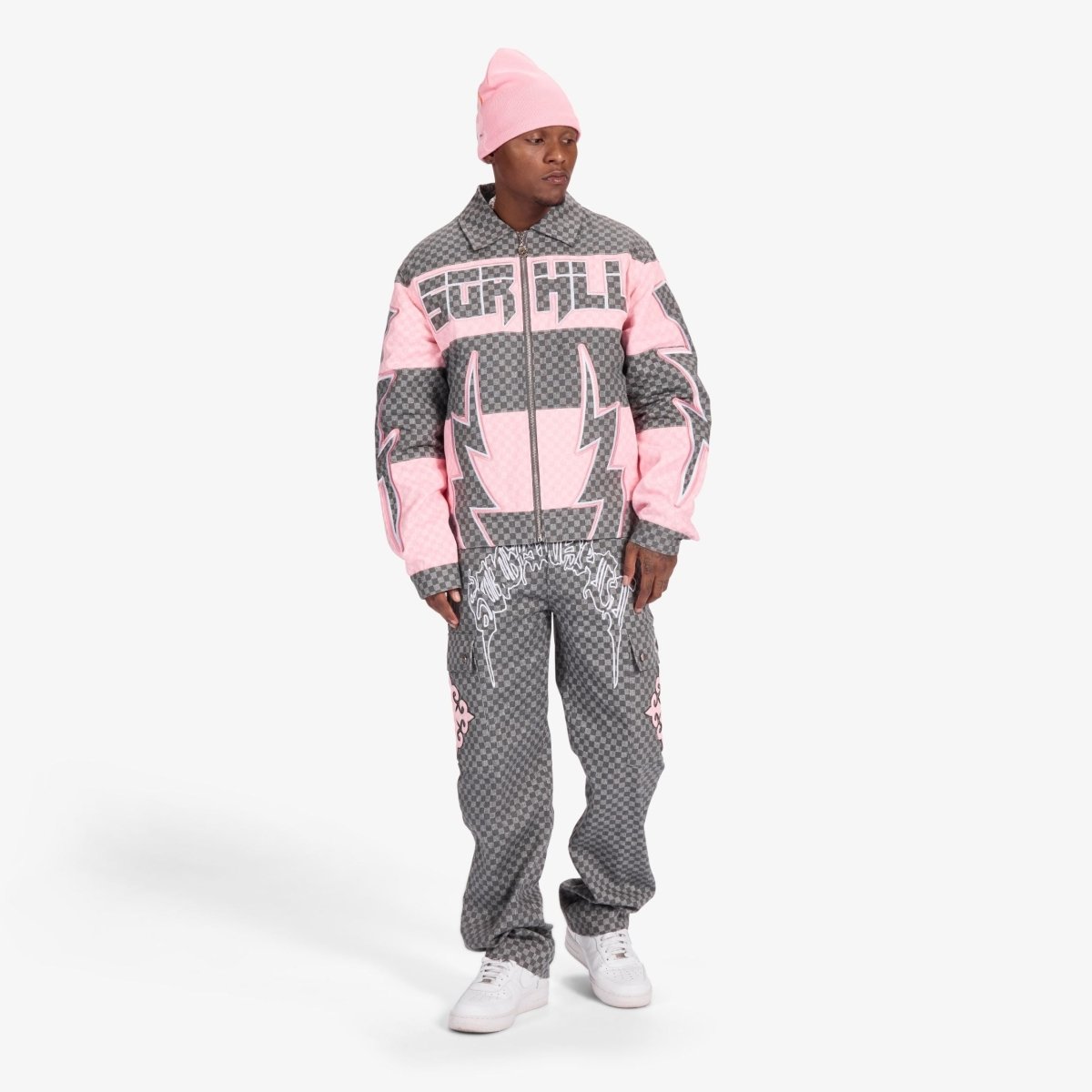 Sugarhill Darling Cargo Pants - Grey Grid - Structured DifferentlySugarhill Darling Cargo Pants - Grey GridJeansSH26-SPR1-58545854574550Sugarhill Darling Cargo Pants - Grey Grid