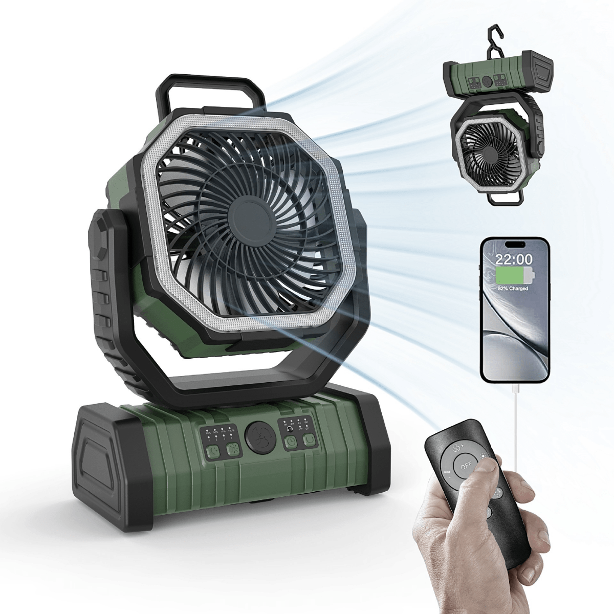 Outdoor Household Power Bank LED Light Camping Fan - Structured DifferentlyOutdoor Household Power Bank LED Light Camping FanZO6R2M2Outdoor Household Power Bank LED Light Camping Fan