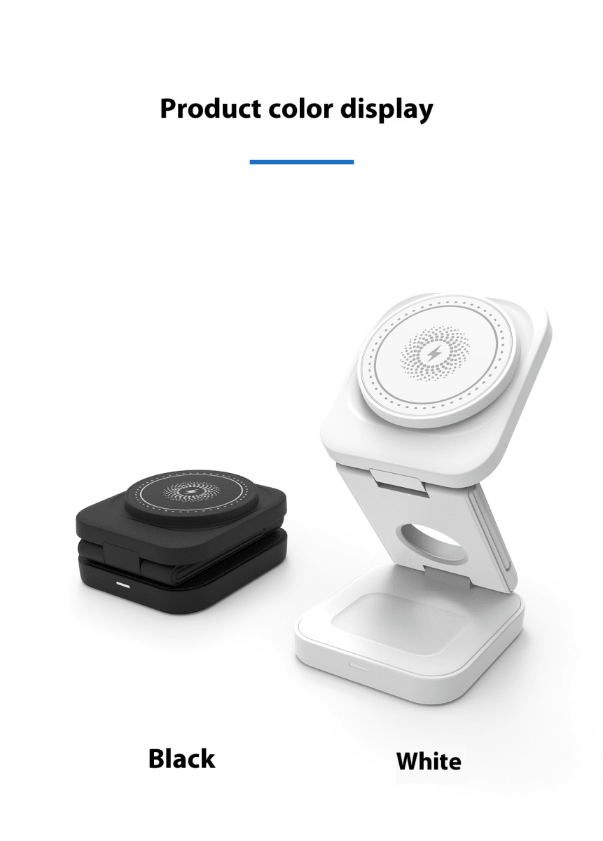 3 IN 1 FOLDABLE WIRELESS CHARGER - Structured Differently3 IN 1 FOLDABLE WIRELESS CHARGERRBNMA4VNI3 IN 1 FOLDABLE WIRELESS CHARGER