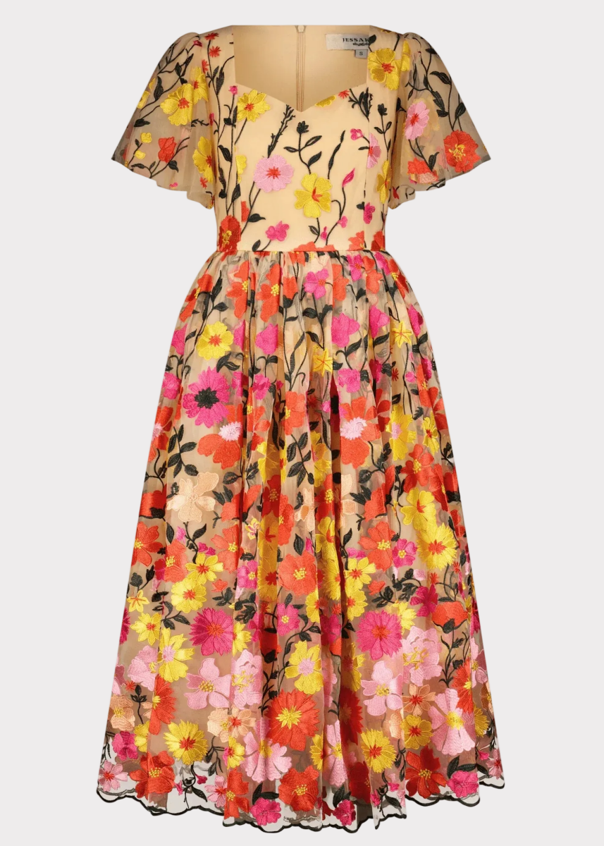 English Garden Dress - Structured DifferentlyEnglish Garden DressDressesJK23022-W-PNK-009645617English Garden Dress