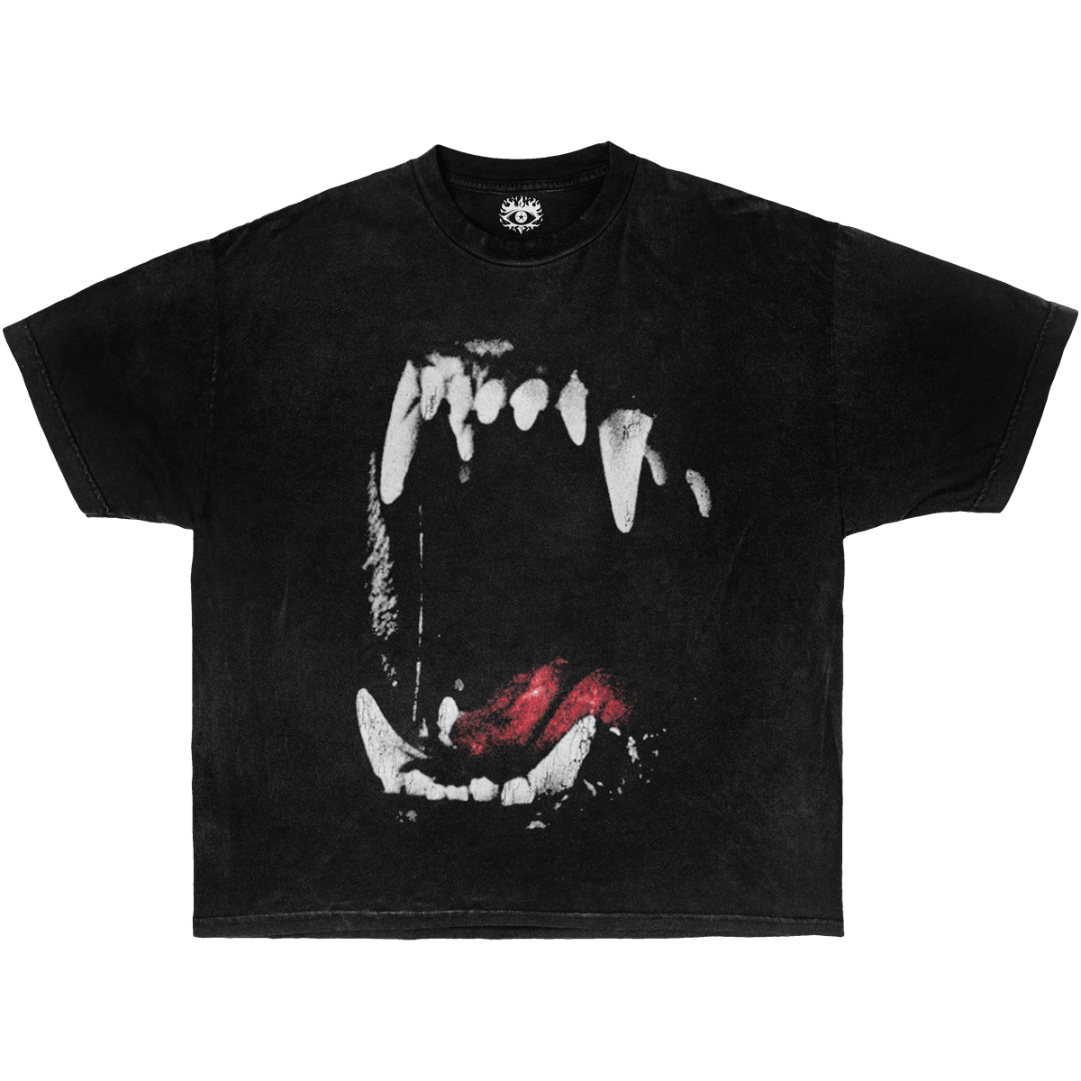 DMX Inspired Dog Teeth Boxy Tee - Structured DifferentlyDMX Inspired Dog Teeth Boxy TeeT-Shirtsku-49371857748250DMX Inspired Dog Teeth Boxy Tee