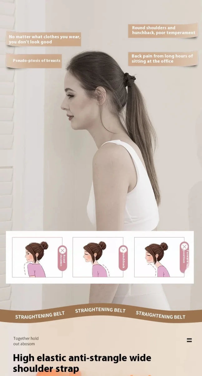 Back Posture Corrector Band - Structured DifferentlyBack Posture Corrector BandVNV2PSOS9Back Posture Corrector Band