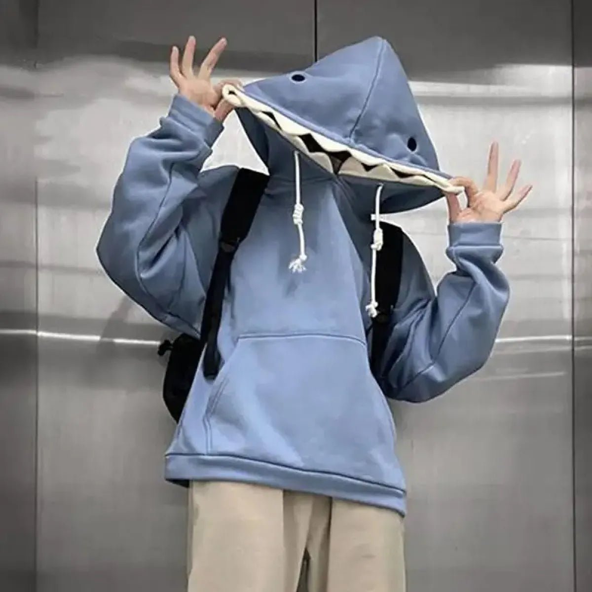 Unisex Shark Hoodie – Long Sleeve Pullover Sweatshirt - Structured DifferentlyUnisex Shark Hoodie – Long Sleeve Pullover SweatshirtUnisex Hoodies14:193Black;200007763:203287806;5:100014064Unisex Shark Hoodie – Long Sleeve Pullover Sweatshirt