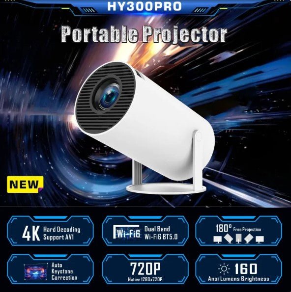 HY300 Pro Projector Home Theater - Structured DifferentlyHY300 Pro Projector Home TheaterJSPI74CU9HY300 Pro Projector Home Theater