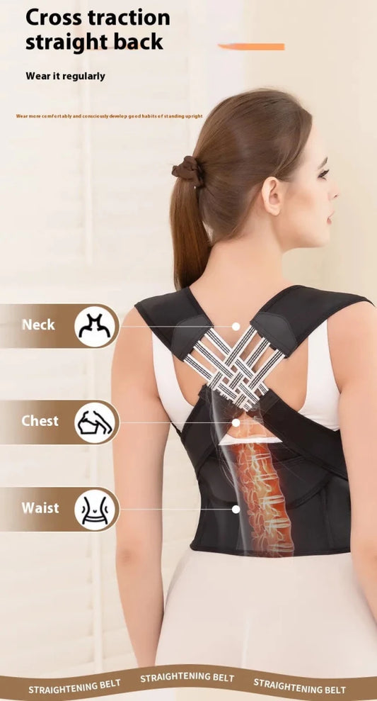 Back Posture Corrector Band - Structured DifferentlyBack Posture Corrector BandVNV2PSOS9Back Posture Corrector Band