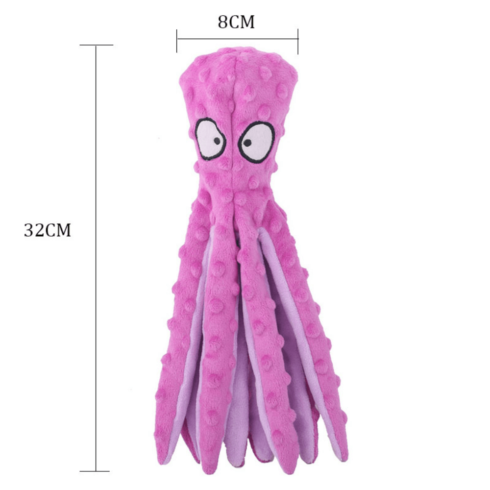 Interactive Bite - resistant Plush Octopus Pet Toy - Structured DifferentlyInteractive Bite - resistant Plush Octopus Pet Toy2889291-gjx001Interactive Bite - resistant Plush Octopus Pet Toy