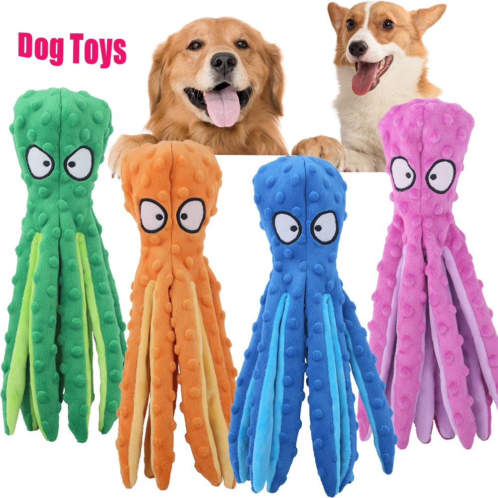 Interactive Bite - resistant Plush Octopus Pet Toy - Structured DifferentlyInteractive Bite - resistant Plush Octopus Pet Toy2889291-gjx001Interactive Bite - resistant Plush Octopus Pet Toy
