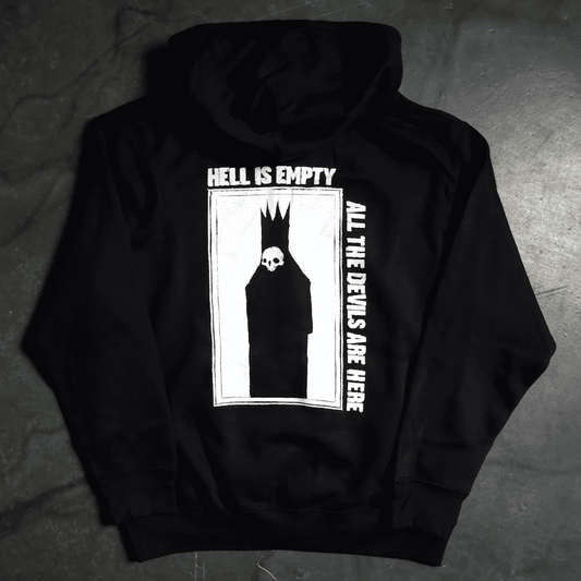Hell is Empty Zip Up Hoodie - Structured DifferentlyHell is Empty Zip Up HoodieHoodieZU-BLK-HELLISEMPTY-SHell is Empty Zip Up Hoodie