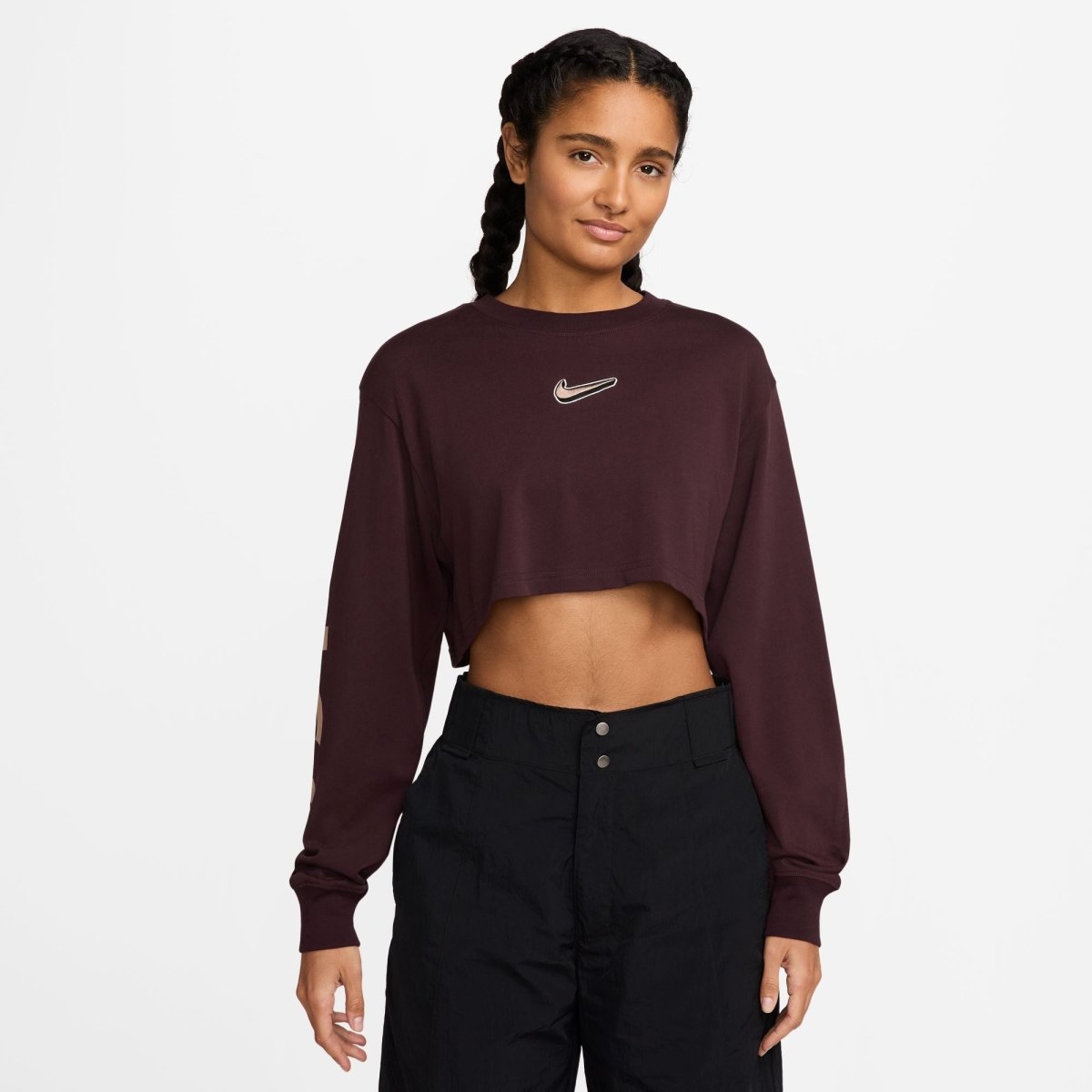 Nike Womens Oversized Long Sleeve - Burgundy Crush - Structured DifferentlyNike Womens Oversized Long Sleeve - Burgundy CrushWomens TopsHV5005-652198482266004Nike Womens Oversized Long Sleeve - Burgundy Crush