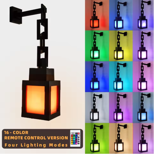 Pixel Style RGB Lantern Light - Structured DifferentlyPixel Style RGB Lantern LightR58PULEPixel Style RGB Lantern Light