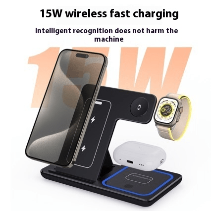 3 In 1 LED Fast Wireless Charger Stand Foldable Charging Station - Structured Differently3 In 1 LED Fast Wireless Charger Stand Foldable Charging StationK5PJ8ZYTL3 In 1 LED Fast Wireless Charger Stand Foldable Charging Station