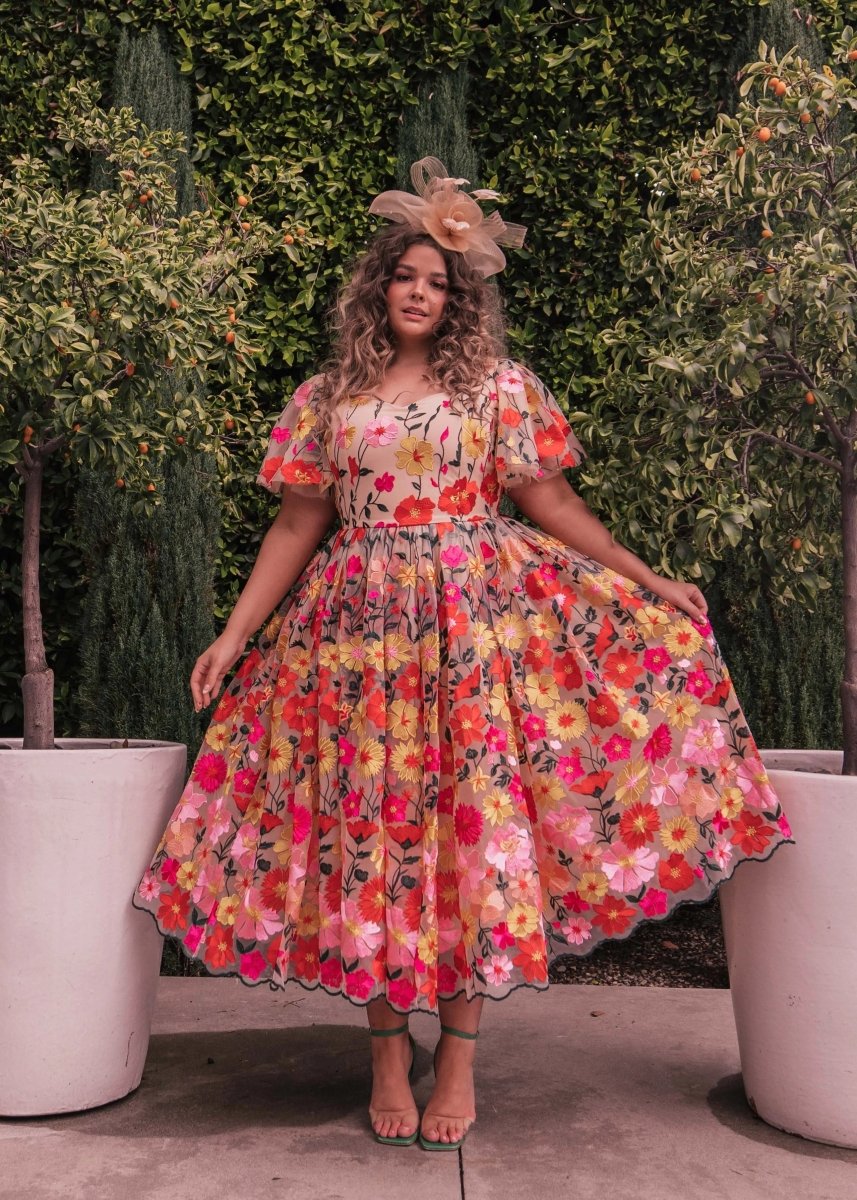 English Garden Dress - Structured DifferentlyEnglish Garden DressDressesJK23022-W-PNK-009645617English Garden Dress