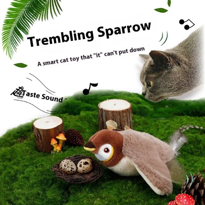 Flapping Bird Cat Toy - Structured DifferentlyFlapping Bird Cat Toy34JYNMW5TFlapping Bird Cat Toy