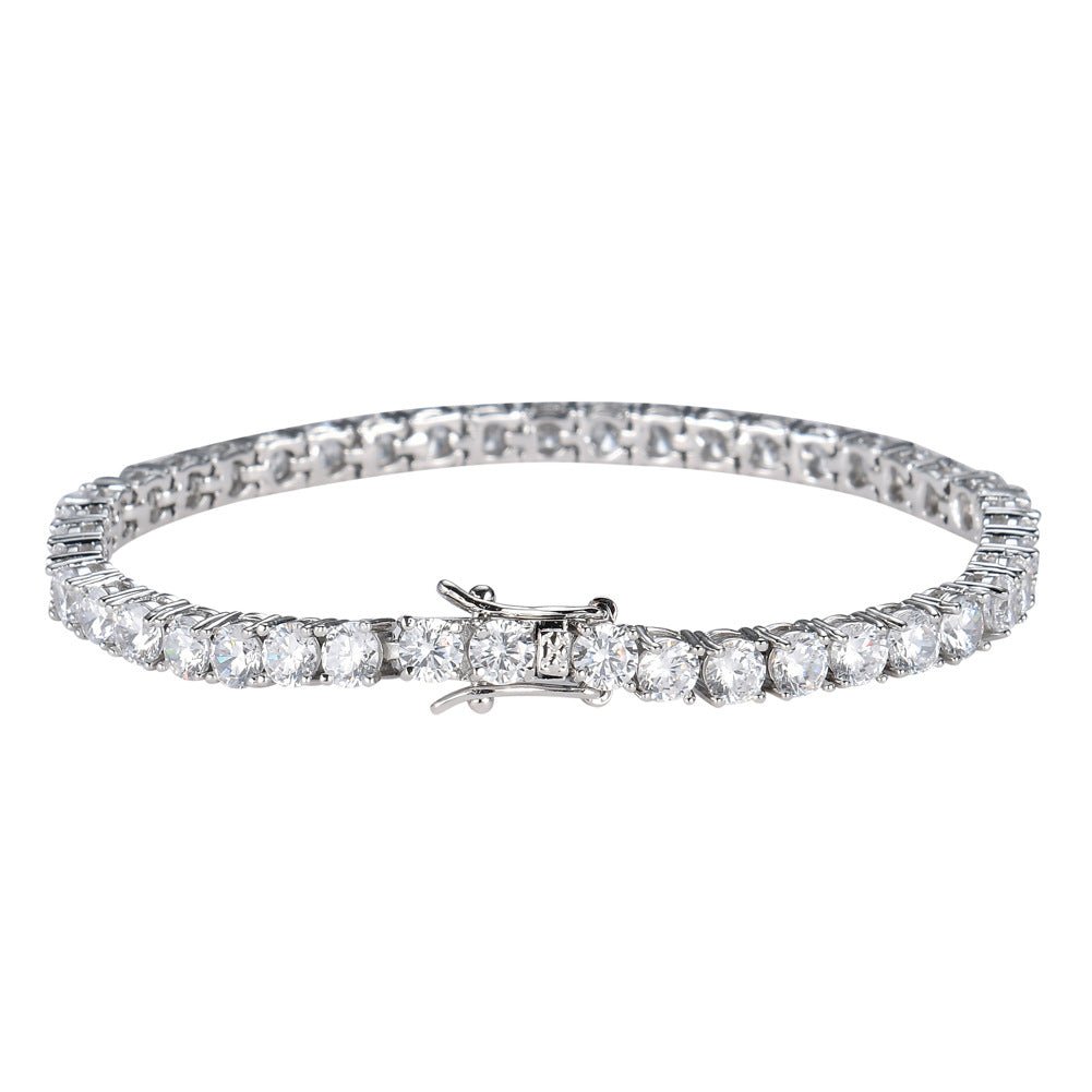 Tennis Chain Copper Zircon Single Row Hip Hop Bracelet - Structured DifferentlyTennis Chain Copper Zircon Single Row Hip Hop Bracelet2671381_lj015Tennis Chain Copper Zircon Single Row Hip Hop Bracelet
