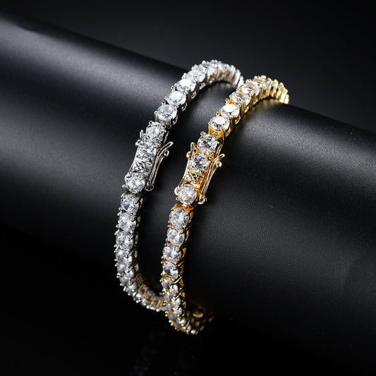 Tennis Chain Copper Zircon Single Row Hip Hop Bracelet - Structured DifferentlyTennis Chain Copper Zircon Single Row Hip Hop Bracelet2671381_lj004Tennis Chain Copper Zircon Single Row Hip Hop Bracelet