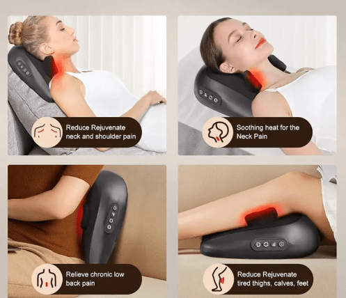 Neck & Shoulder Massage Pillow - Structured DifferentlyNeck & Shoulder Massage PillowIEHZEVZW2Neck & Shoulder Massage Pillow