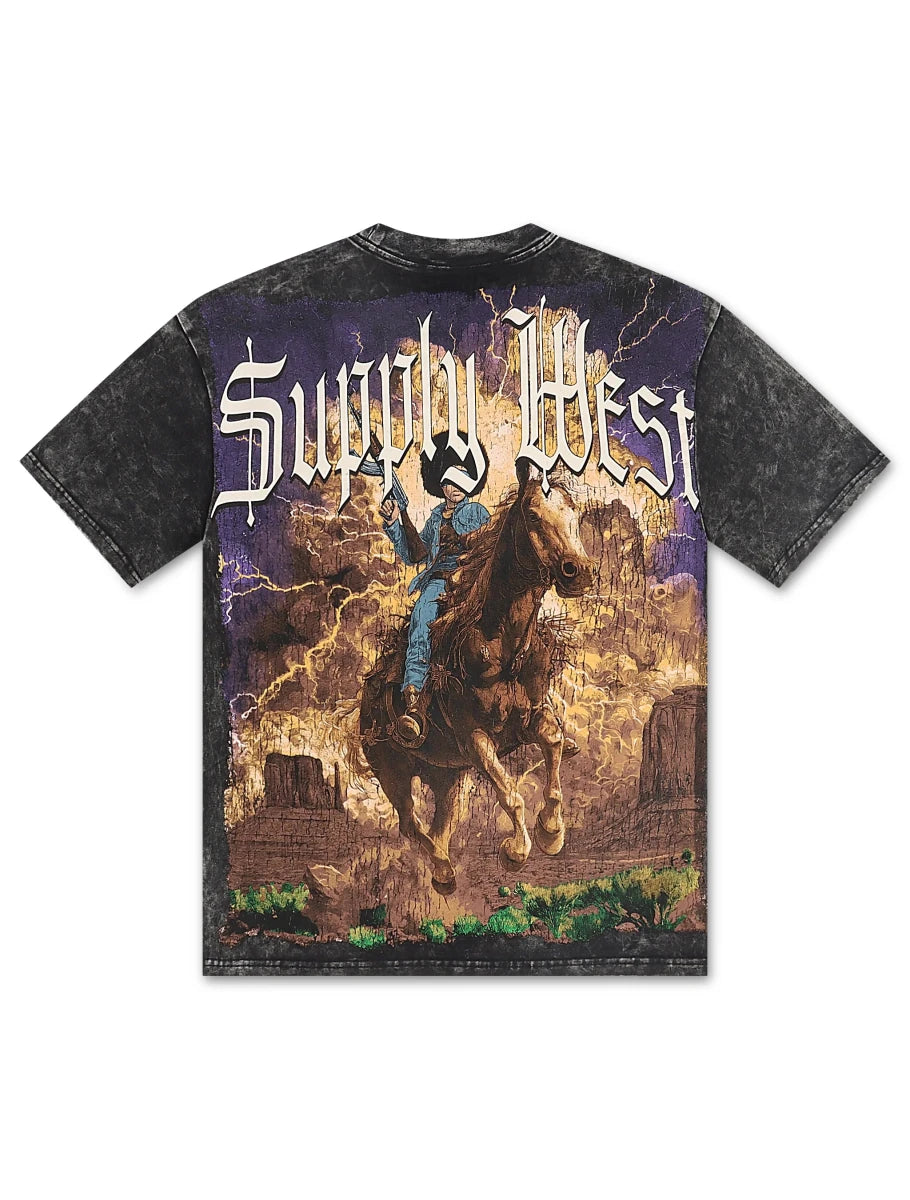 Supply West By Any Means Tee - Black - Structured DifferentlySupply West By Any Means Tee - BlackT-ShirtsSWBAM548412101020Supply West By Any Means Tee - Black