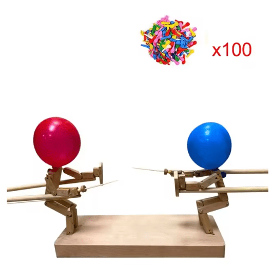 Handmade Balloon Heads Wooden Fighter Puppets - Structured DifferentlyHandmade Balloon Heads Wooden Fighter PuppetsQMERZ4V77Handmade Balloon Heads Wooden Fighter Puppets
