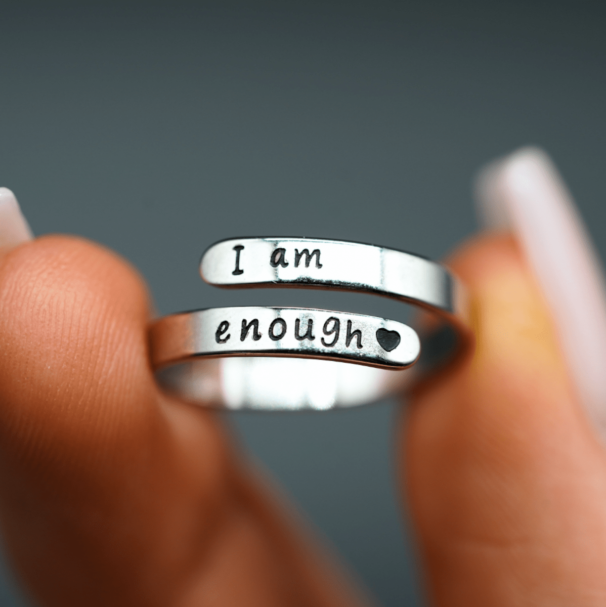 I Am Enough Ring - Structured DifferentlyI Am Enough Ring0VBKXHW789I Am Enough Ring