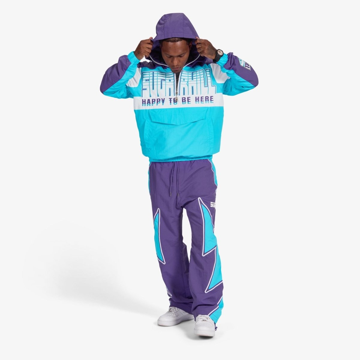 Sugarhill Bolt Windbreaker Pants - Purple - Structured DifferentlySugarhill Bolt Windbreaker Pants - PurpleJoggersSH26-SPR1-6584585249855Sugarhill Bolt Windbreaker Pants - Purple