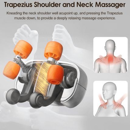 Neck & Shoulder Massage Pillow - Structured DifferentlyNeck & Shoulder Massage PillowIEHZEVZW2Neck & Shoulder Massage Pillow