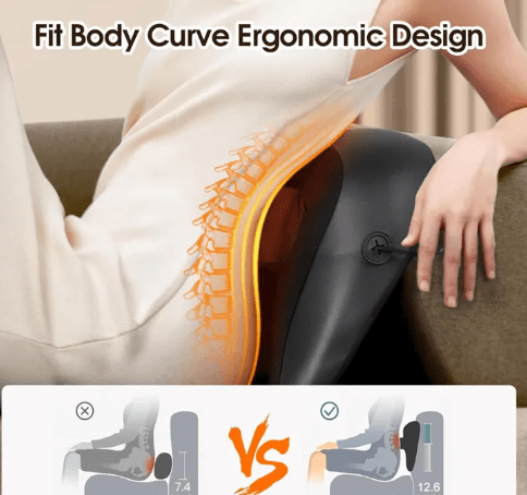 Neck & Shoulder Massage Pillow - Structured DifferentlyNeck & Shoulder Massage PillowIEHZEVZW2Neck & Shoulder Massage Pillow
