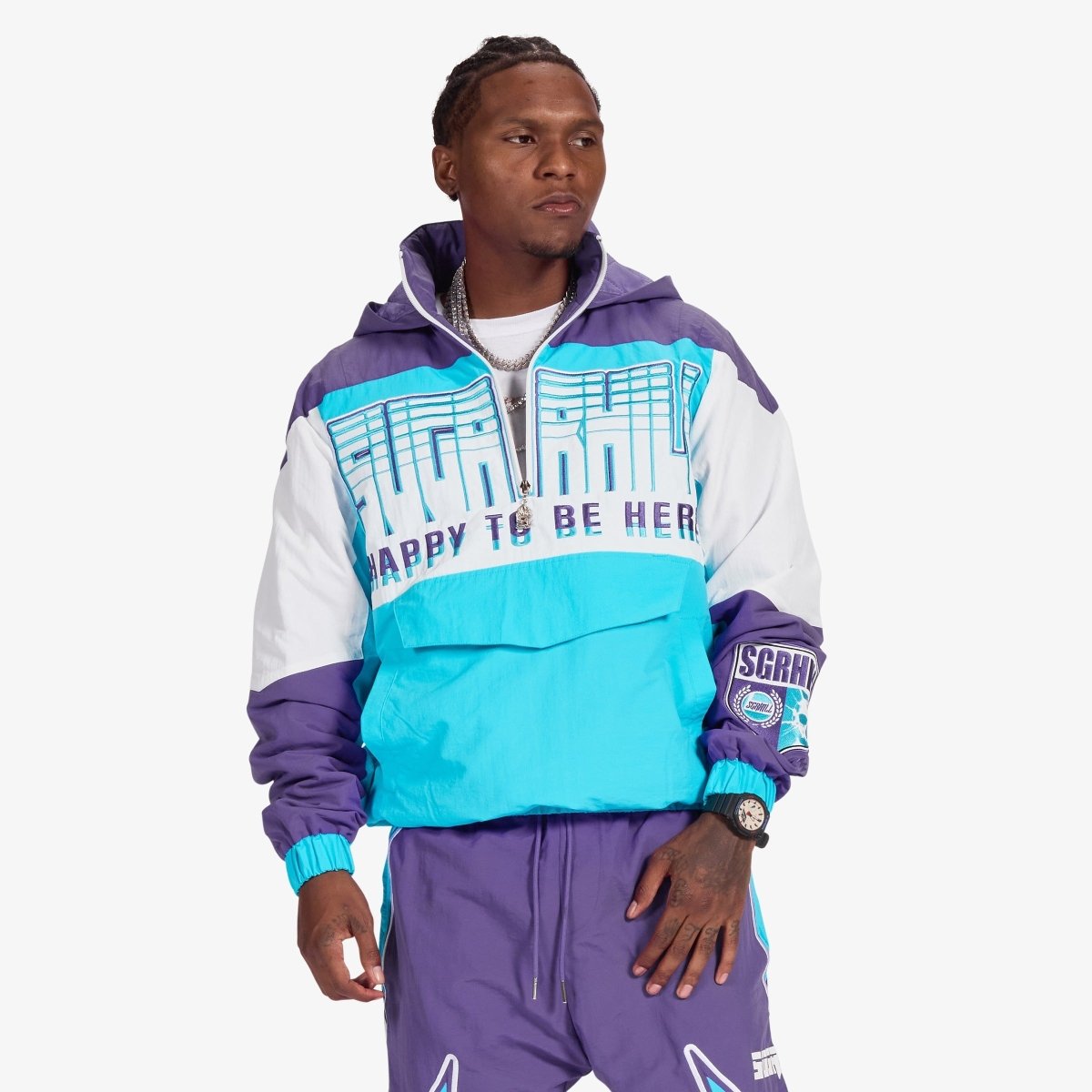 Sugarhill Bolt Windbreaker Jacket - Purple - Structured DifferentlySugarhill Bolt Windbreaker Jacket - PurpleJacketsSH26-SPR1-0684585249850Sugarhill Bolt Windbreaker Jacket - Purple