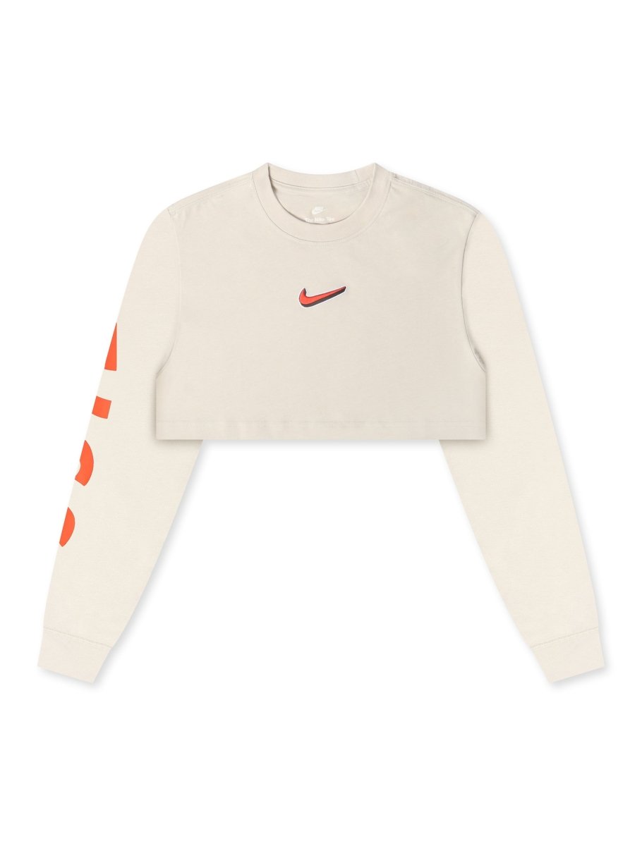 Nike Womens Oversized Long Sleeve - Light Bone - Structured DifferentlyNike Womens Oversized Long Sleeve - Light BoneWomens TopsHV5005-072198482234171Nike Womens Oversized Long Sleeve - Light Bone