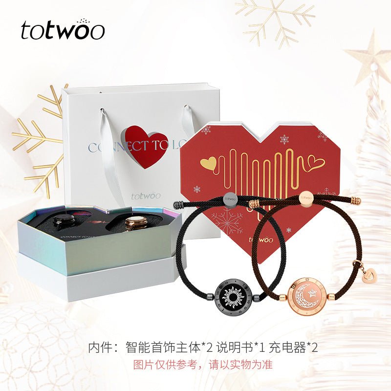Totwoo Smart Bracelet with Flash & Vibration for Couples - Structured DifferentlyTotwoo Smart Bracelet with Flash & Vibration for Couples2926369_fyx009Totwoo Smart Bracelet with Flash & Vibration for Couples