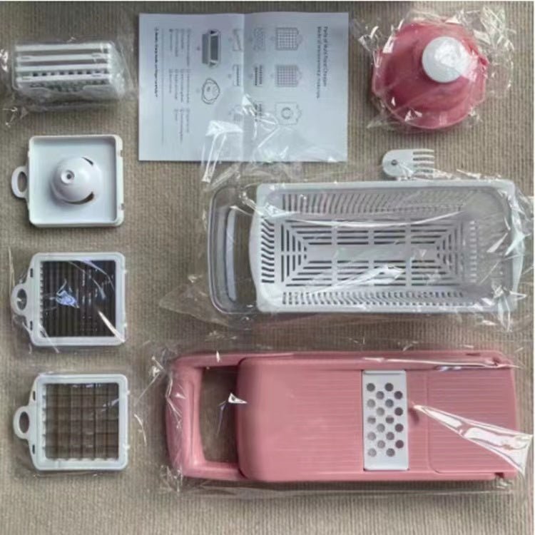 Vegetable Chopper Kitchen - Structured DifferentlyVegetable Chopper KitchenCJCJ1592512-Pink with whiteVegetable Chopper Kitchen