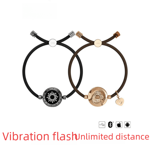 Totwoo Smart Bracelet with Flash & Vibration for Couples - Structured DifferentlyTotwoo Smart Bracelet with Flash & Vibration for Couples2926369_fyx005Totwoo Smart Bracelet with Flash & Vibration for Couples