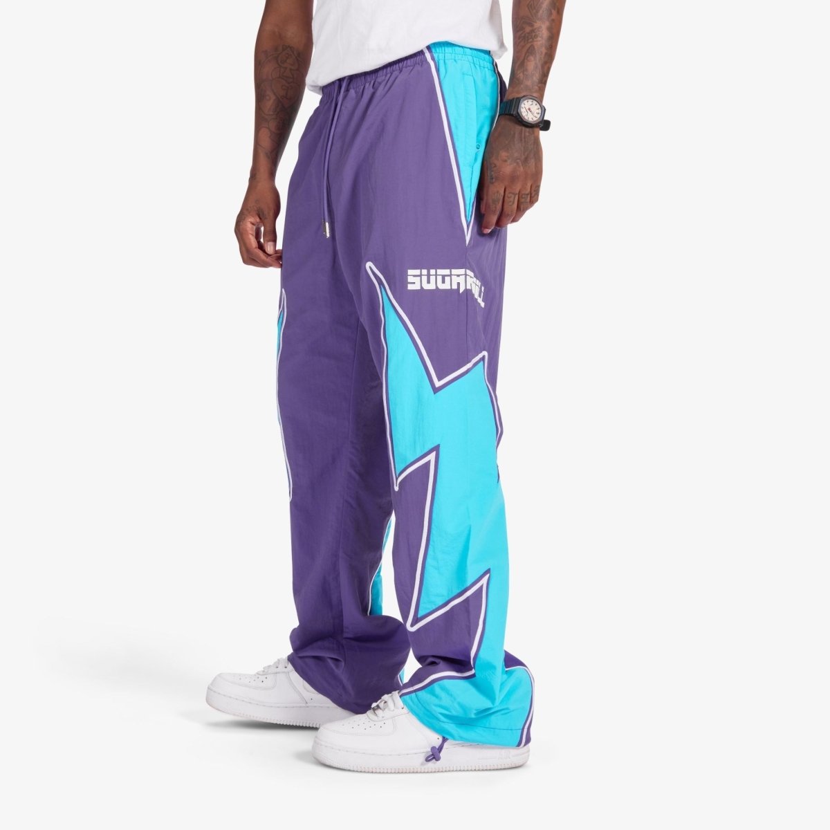 Sugarhill Bolt Windbreaker Pants - Purple - Structured DifferentlySugarhill Bolt Windbreaker Pants - PurpleJoggersSH26-SPR1-6584585249855Sugarhill Bolt Windbreaker Pants - Purple