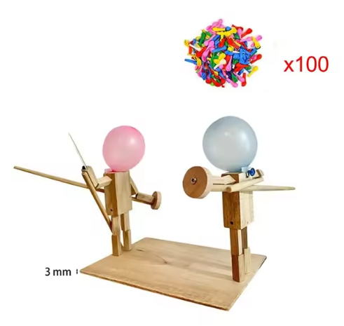 Handmade Balloon Heads Wooden Fighter Puppets - Structured DifferentlyHandmade Balloon Heads Wooden Fighter Puppetskkjsdfgh57Handmade Balloon Heads Wooden Fighter Puppets
