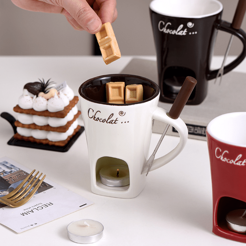 Fondue Mug Set - Structured DifferentlyFondue Mug SetN6EB39G12Fondue Mug Set