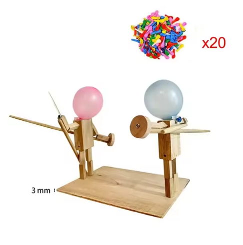 Handmade Balloon Heads Wooden Fighter Puppets - Structured DifferentlyHandmade Balloon Heads Wooden Fighter Puppetsdfthhjh56Handmade Balloon Heads Wooden Fighter Puppets