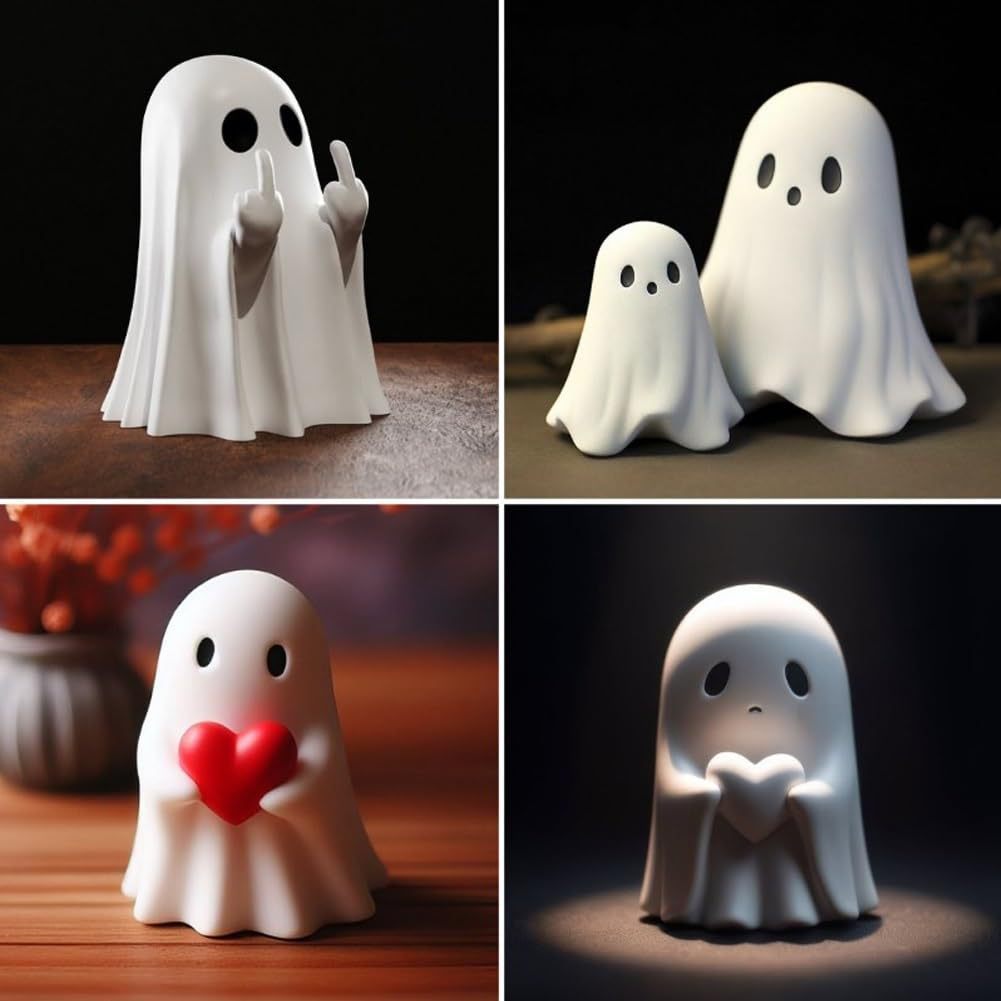 Halloween Ghost Ornament - Structured DifferentlyHalloween Ghost OrnamentILPUGXFHalloween Ghost Ornament