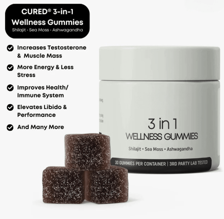 Shilajit 3 - in - 1 Gummies for Men - Structured DifferentlyShilajit 3 - in - 1 Gummies for MenPGNS48ANHShilajit 3 - in - 1 Gummies for Men