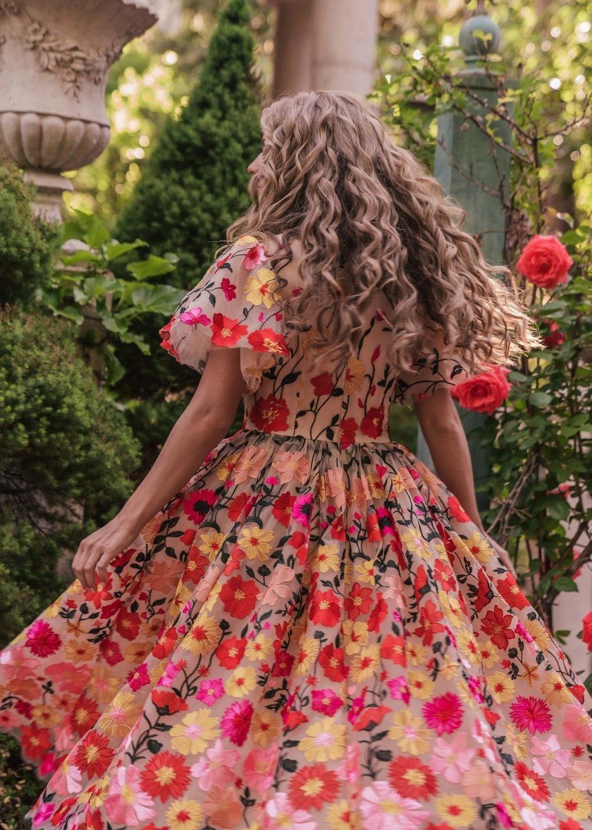 English Garden Dress - Structured DifferentlyEnglish Garden DressDressesJK23022-W-PNK-009645617English Garden Dress