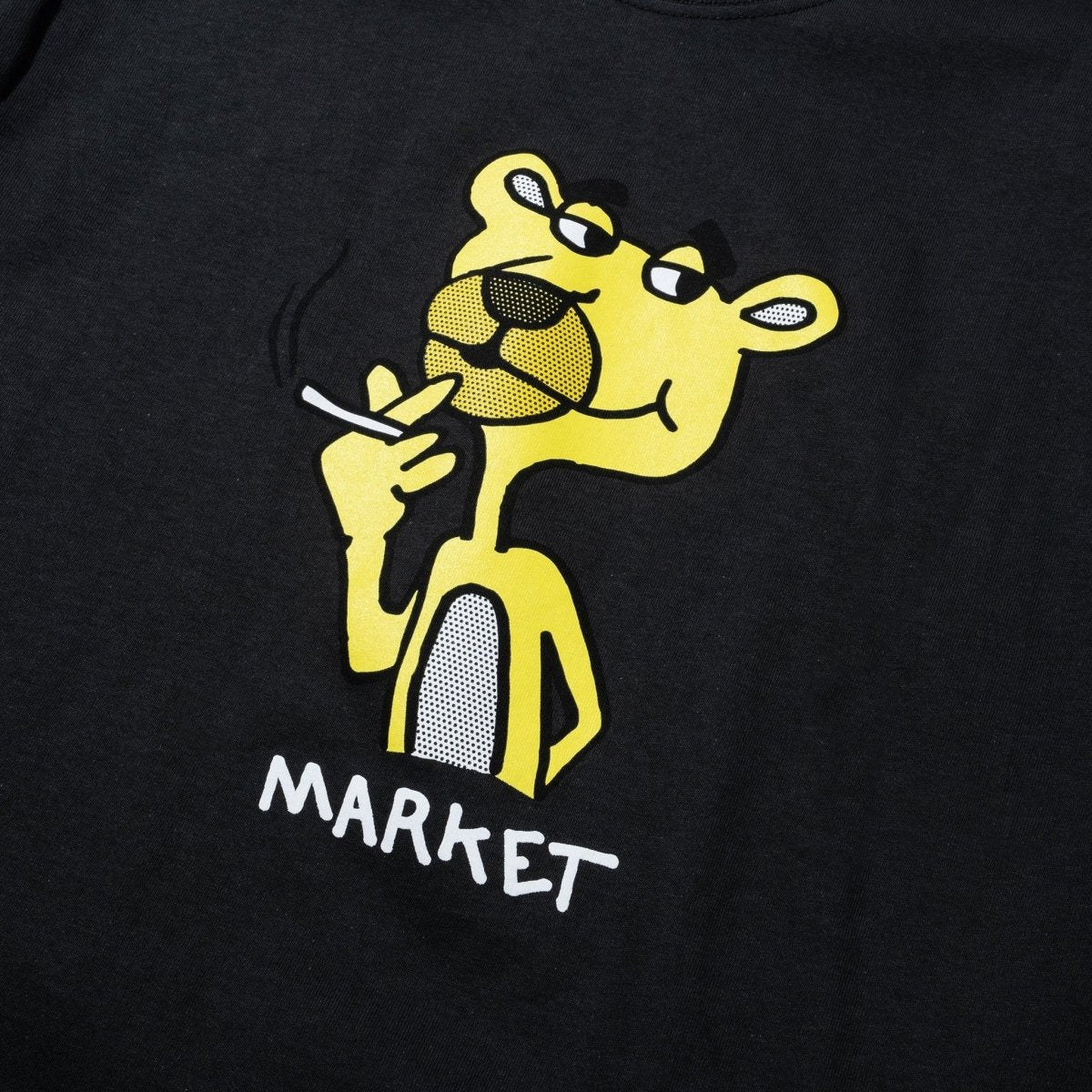 Market Studios Yellow Panther Tee - Washed Black - Structured DifferentlyMarket Studios Yellow Panther Tee - Washed BlackT-ShirtsMKT26Q1-SS0606840446256704Market Studios Yellow Panther Tee - Washed Black