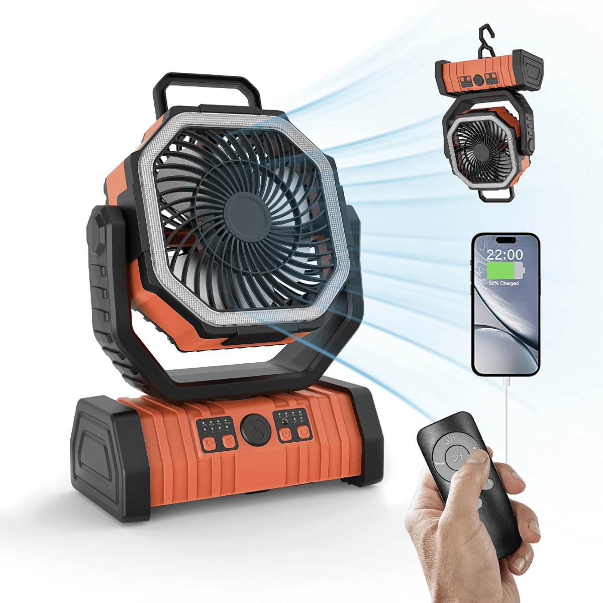 Outdoor Household Power Bank LED Light Camping Fan - Structured DifferentlyOutdoor Household Power Bank LED Light Camping FanED35HTEH7Outdoor Household Power Bank LED Light Camping Fan