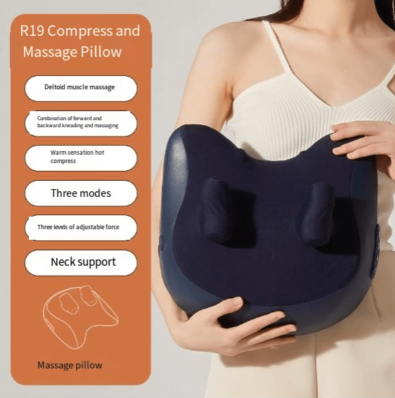 Neck & Shoulder Massage Pillow - Structured DifferentlyNeck & Shoulder Massage PillowIEHZEVZW2Neck & Shoulder Massage Pillow
