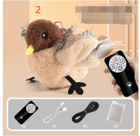 Plush Bird Pet Toy - Structured DifferentlyPlush Bird Pet ToyCMX5YPW5HPlush Bird Pet Toy