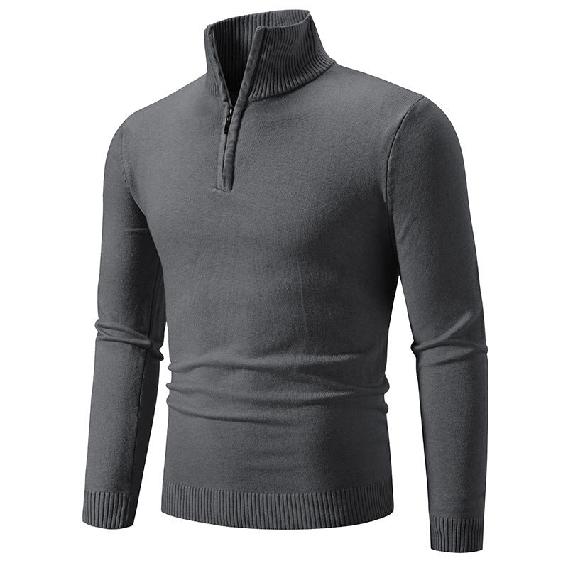 2023 Men's Plus Size Fleece Zip Mock Neck Sweater - Structured Differently2023 Men's Plus Size Fleece Zip Mock Neck Sweater17733946424405852492023 Men's Plus Size Fleece Zip Mock Neck Sweater