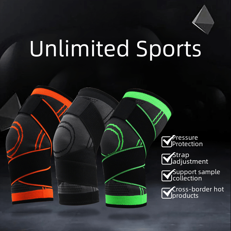Men's Compression Knee Brace for Sports and Fitness - Structured DifferentlyMen's Compression Knee Brace for Sports and Fitness2917821-CL001.15Men's Compression Knee Brace for Sports and Fitness
