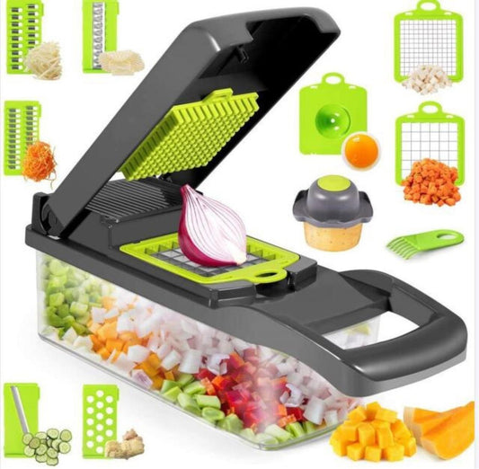 Vegetable Chopper Kitchen - Structured DifferentlyVegetable Chopper KitchenCJCJ1592512-Green with blackVegetable Chopper Kitchen
