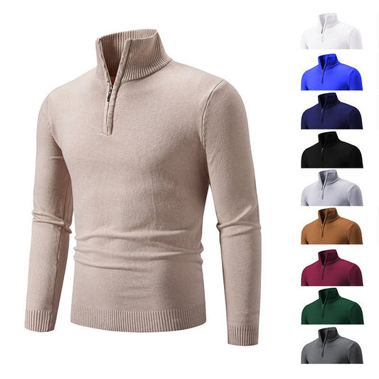 2023 Men's Plus Size Fleece Zip Mock Neck Sweater - Structured Differently2023 Men's Plus Size Fleece Zip Mock Neck Sweater17733946424405852232023 Men's Plus Size Fleece Zip Mock Neck Sweater