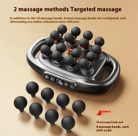 Deep Tissue Muscle Massage Gun, 8/16 Heads - Structured DifferentlyDeep Tissue Muscle Massage Gun, 8/16 Heads21868AJPQDeep Tissue Muscle Massage Gun, 8/16 Heads