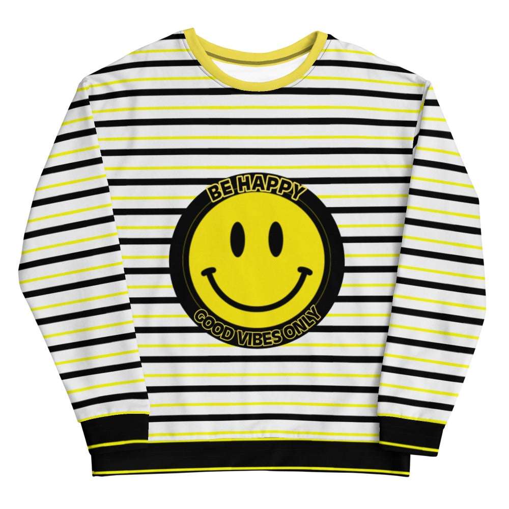 Be Happy Sweatshirt - Structured DifferentlyBe Happy SweatshirtTSCBHS3SHITROP0757SBe Happy Sweatshirt