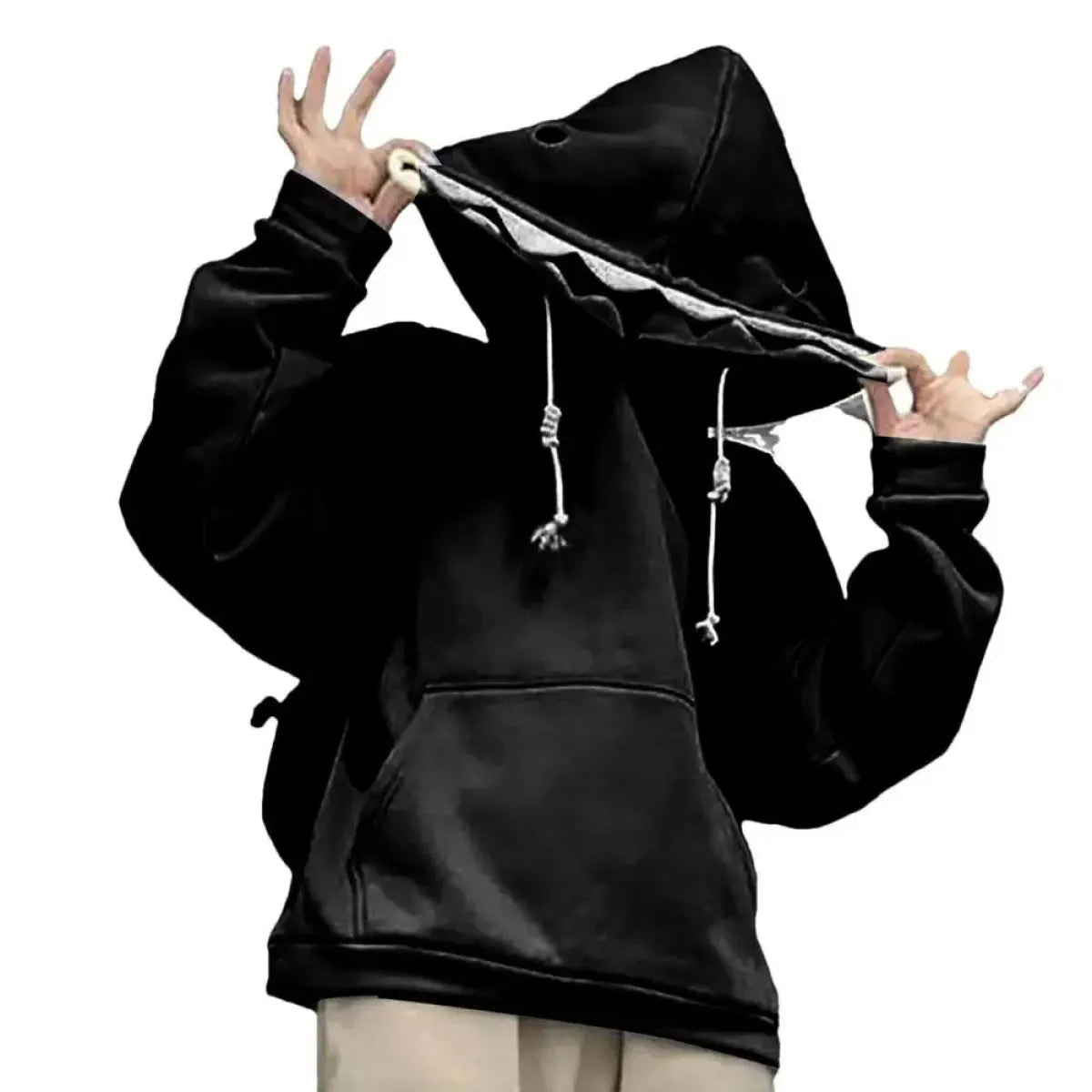Unisex Shark Hoodie – Long Sleeve Pullover Sweatshirt - Structured DifferentlyUnisex Shark Hoodie – Long Sleeve Pullover SweatshirtUnisex Hoodies14:193Black;200007763:203287806;5:100014064Unisex Shark Hoodie – Long Sleeve Pullover Sweatshirt